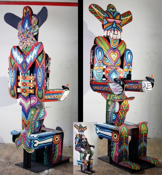 Peruvian Skateboard Artwork