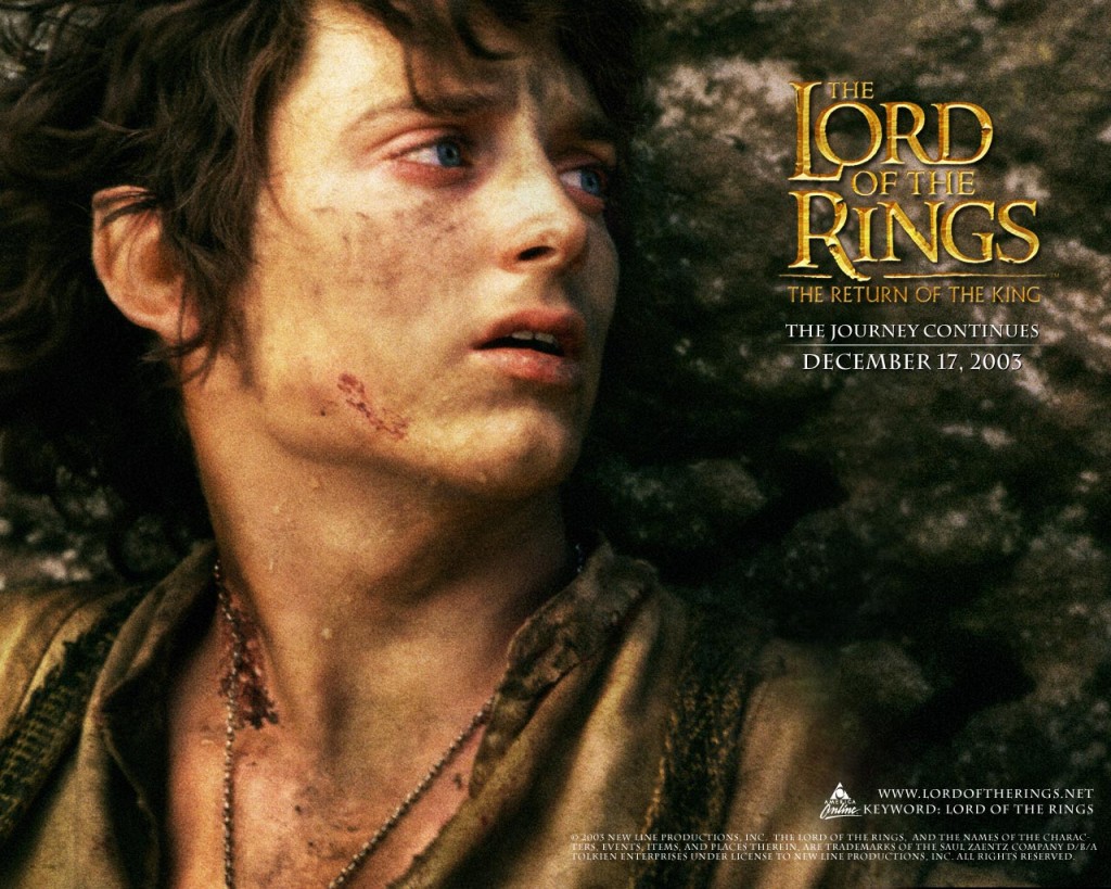 Reenactment of The Lord of The Rings Frodo Baggins Movie Image