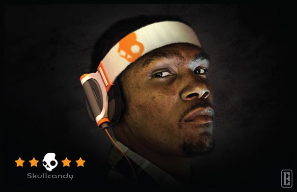 Scullcandy HeadBanger Sweatband Headphones Fashion Headphones For Motion Lifestyle