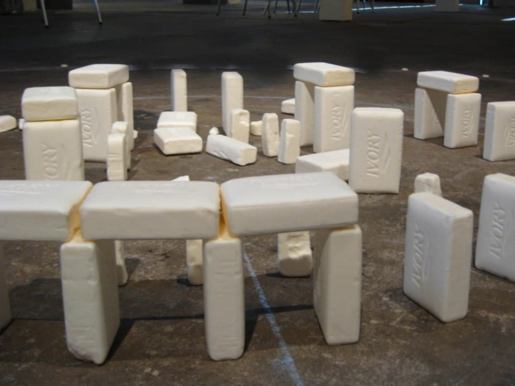 Soap Henge Art Installation