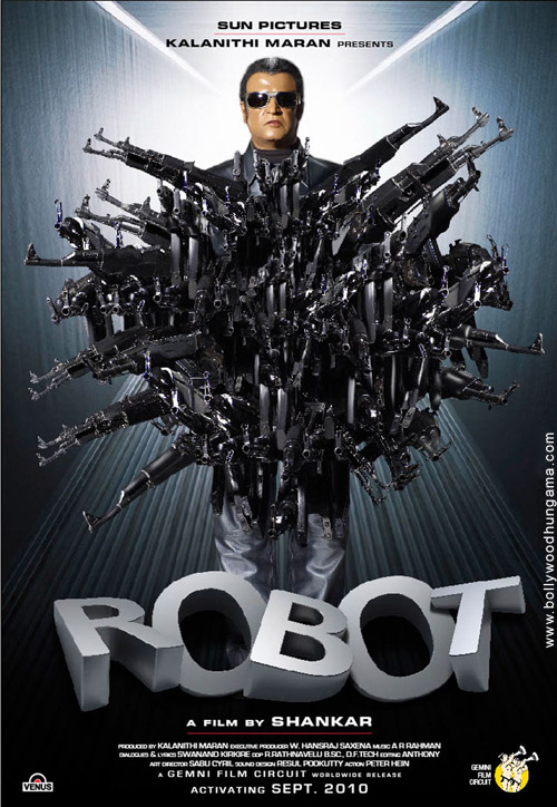 Robot Movie Guns Poster