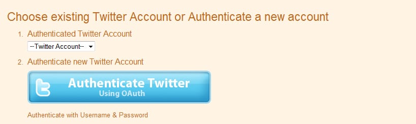 Auto Feed Through Twitterfeed