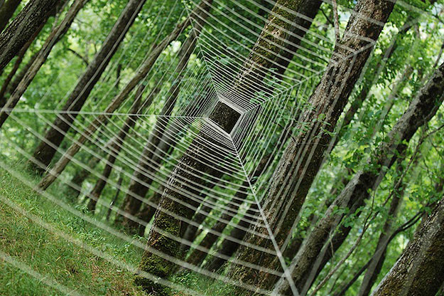 Land Art by Sylvain Meyer Land Art created with nature