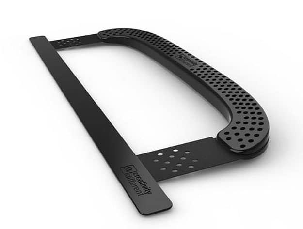 mBrace adds handle to MacBook mBrace handle on MacBook Pro