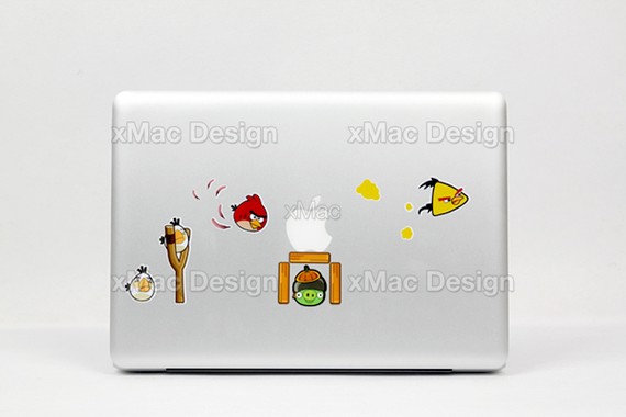 Angry Birds Laptop Decals Angry Birds Latop Back View