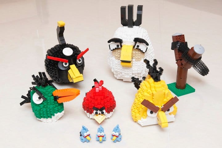 Angry Birds Lego Build Set Complete Lego Angry Birds Set