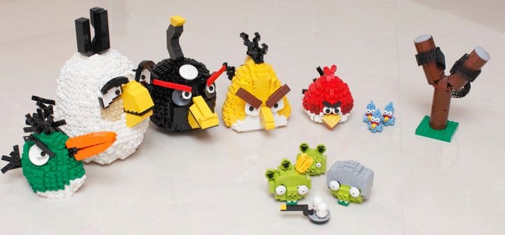 Angry Birds Lego Build Set Green Pigs Angry Birds Set
