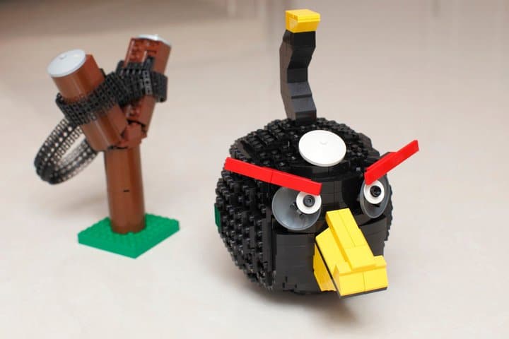 Angry Birds Lego Build Set Bomb Bird Lego Build Set