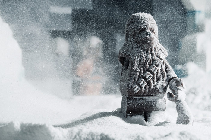 Chewbacca Missing In Arm Snow