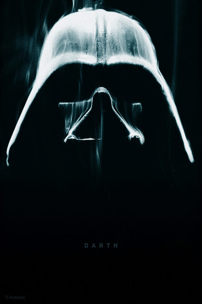 Darth Vader Closeup Photo Shoot