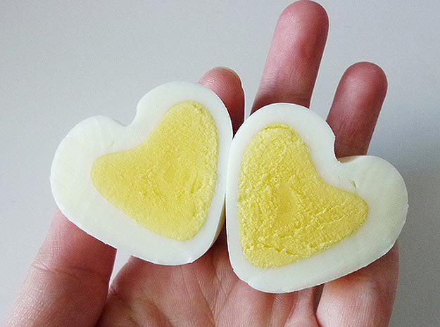 How To Make Heart Eggs