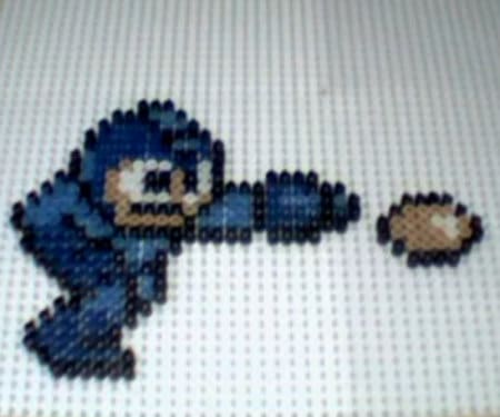 NES Beads Stop Motion Animation Megaman Beads Stop Motion Animation