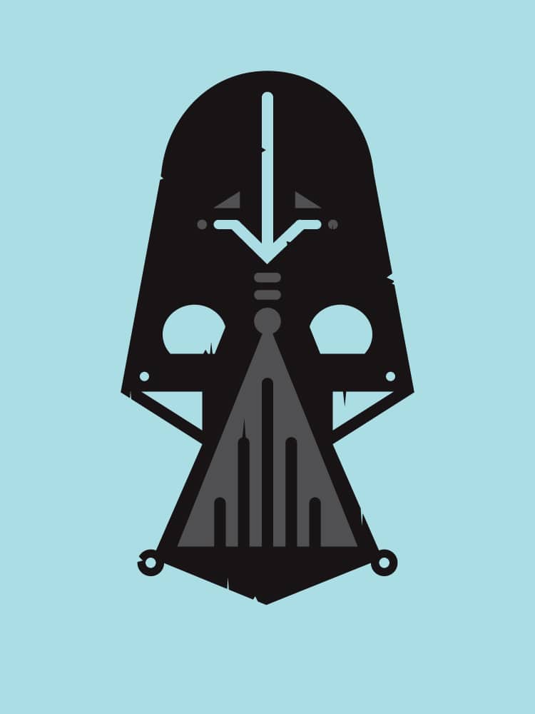 Star Wars Zulu Mask Design Darth Vader Zulu Warrior Mask