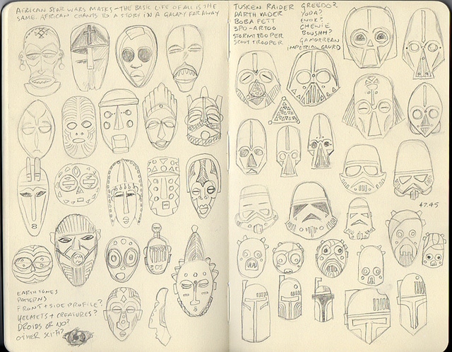Star Wars Zulu Mask Design Star Wars Character Sketches Designs