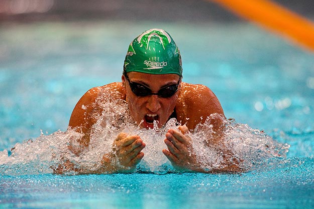 Swimming Breast Stroke In Pool Kinect Controlled By Swimming Motion