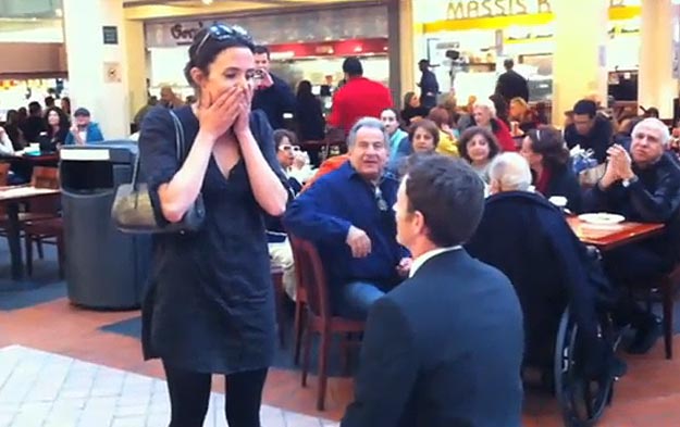 Wedding Proposal Food Court Viral Food Court Video