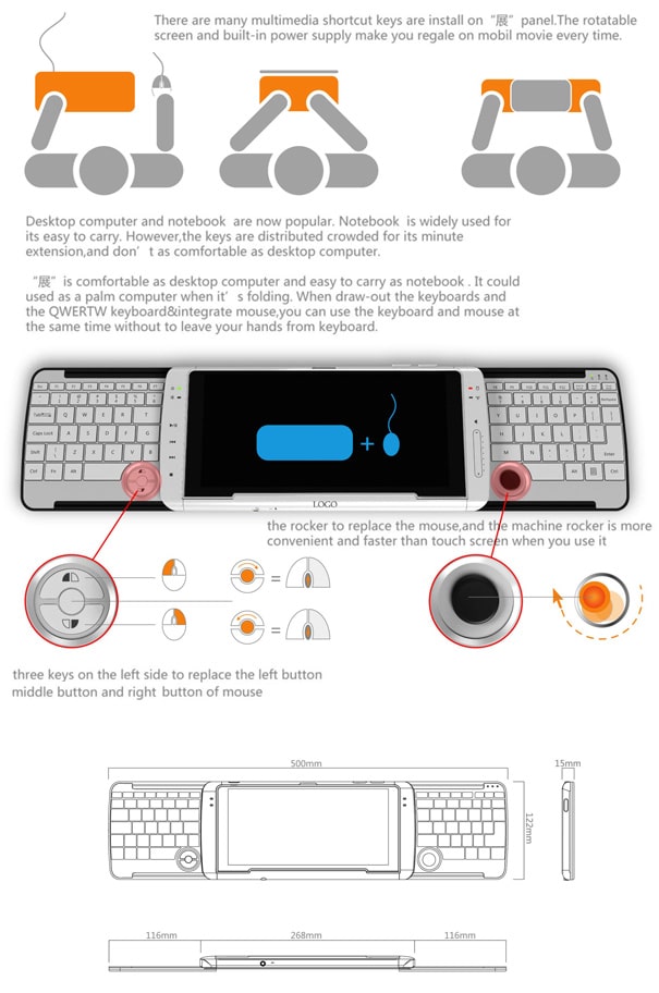Windows Keyboard Phone Concept Idea Specs and Data Keyboard Phone