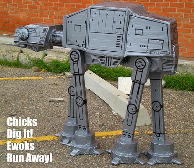 Star Wars Imperial Walker Design Recycled Computer Parts Made AT-AT
