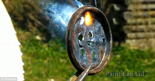 Homemade Solar Death Ray Death Ray Made With Mirrors