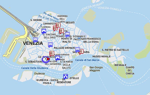 Venice Italy Virtual Tour Virtual Map of Venice