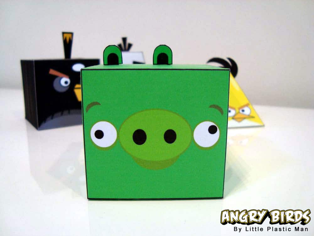 Angry Birds Papercraft Figurine Design Angry Birds Papercraft Figurine Design