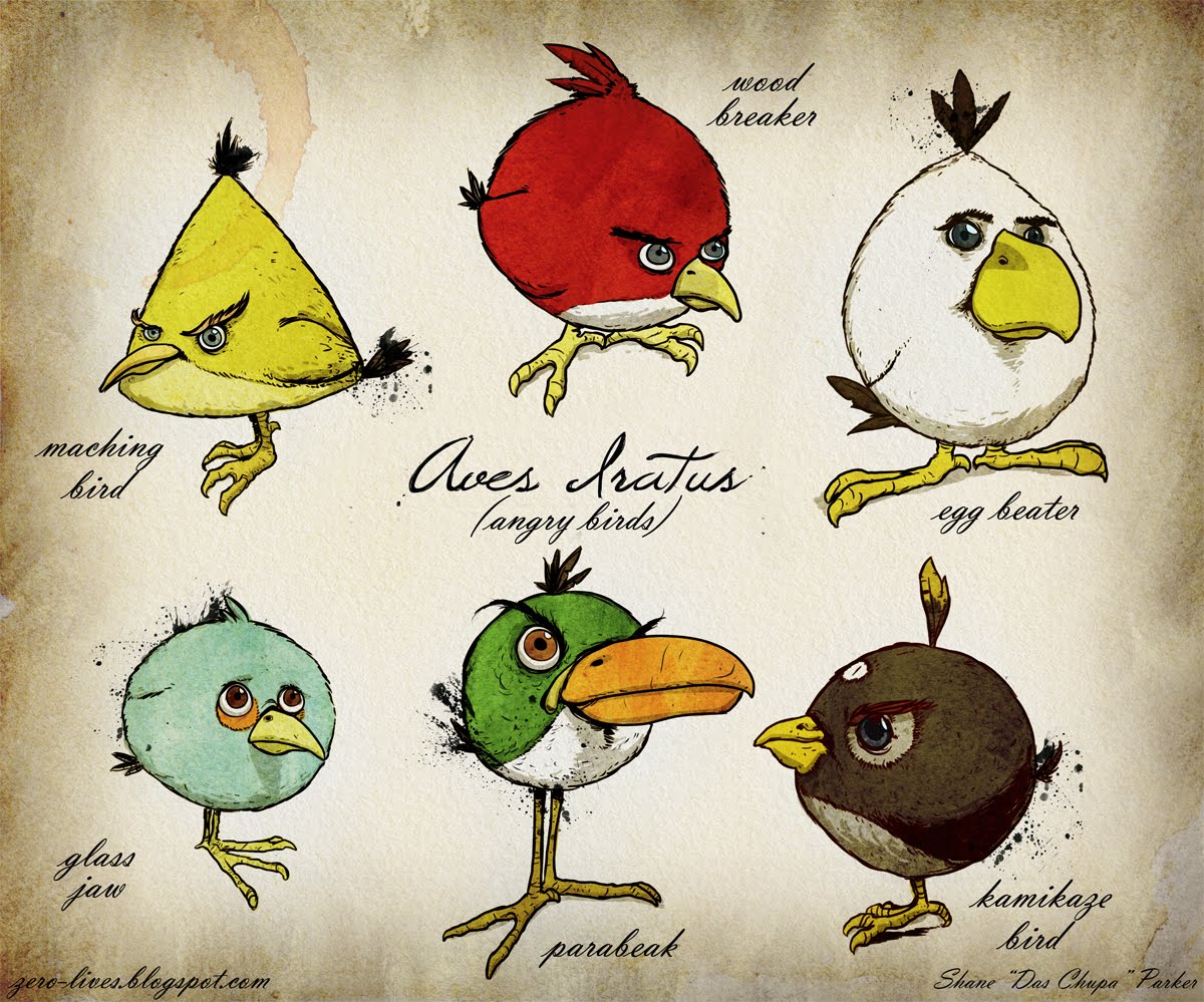 Angry Birds Real Ornithological Origin Angry Birds In Real Life