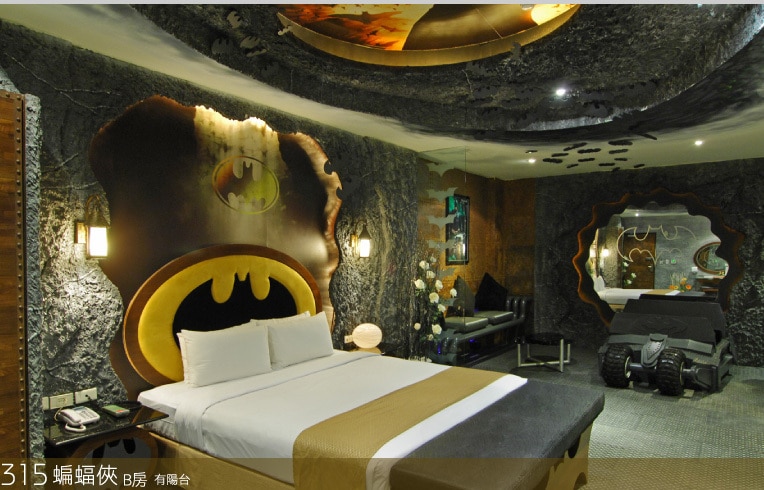 Batman Room At Eden Motel Love Motel Batman Room Hotel