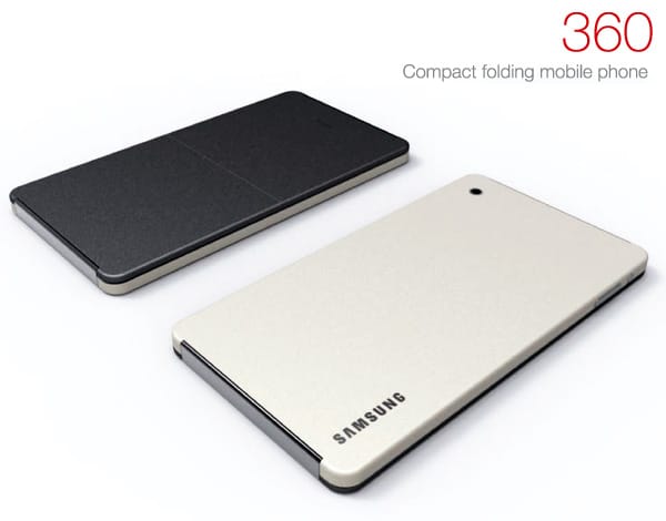 Compact Cell Phone Conept Design Folding Cell Phone Concept Idea