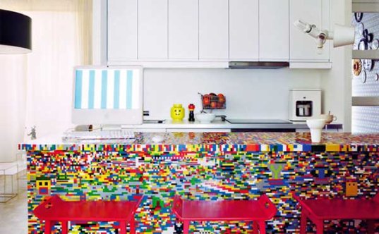 Kitchen Lego Counter Renovation Build Creative Kitchen Lego Build Counter