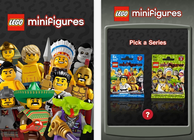 Lego iPhone App Minifigures Collector