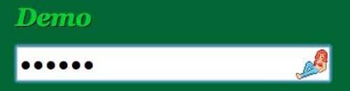 Naked Password 8-bit Sally Geek Stripper Helps With Passwords