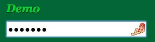 Naked Password 8-bit Sally Geek Stripper Helps With Passwords