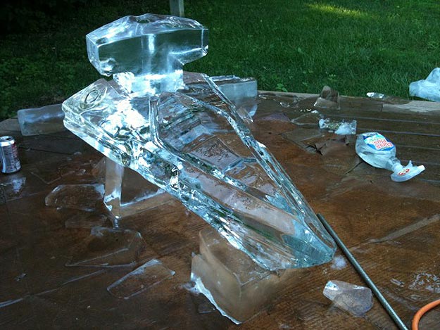 Star Wars Destroyer Ice Luge Star Destroyer Tequila Shooter