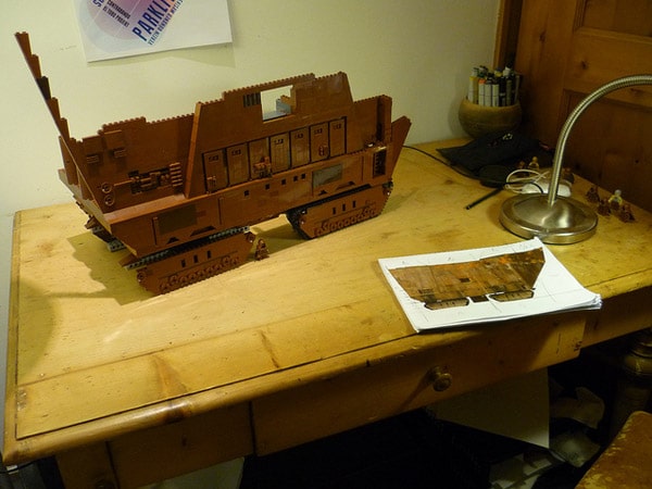 Star Wars Lego Sand Crawler Star Wars Lego Sand Crawler