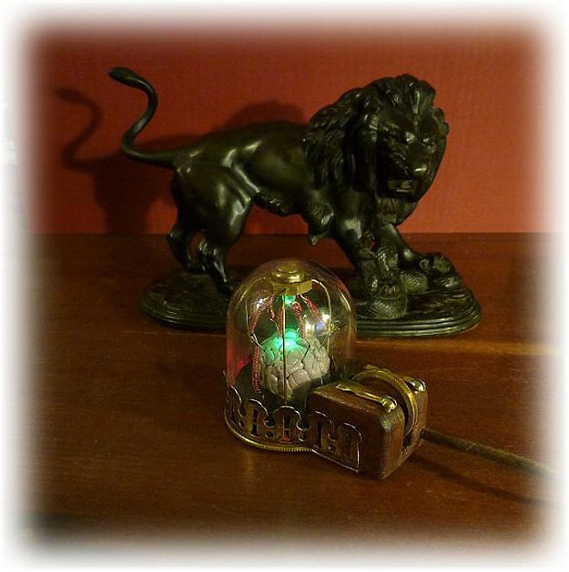 Steampunk Mouse Hack Design A Hacked Steampunk Computer Mouse