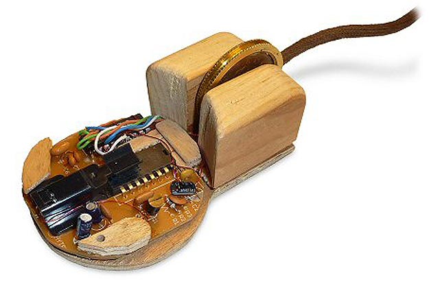 A Hacked Steampunk Computer Mouse