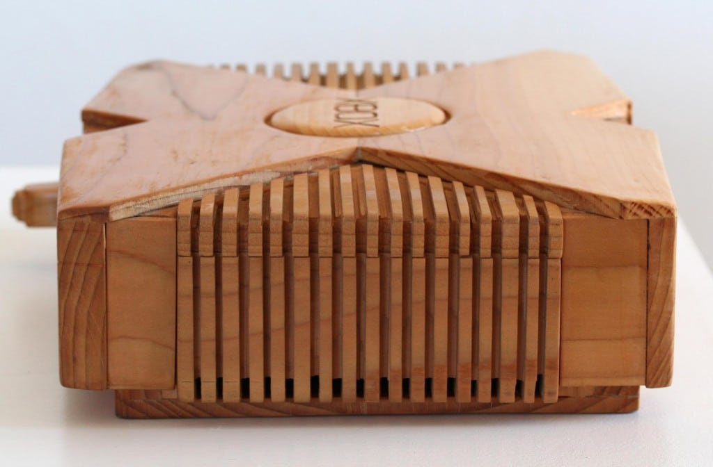 Wooden XBox Console Sculpture Design