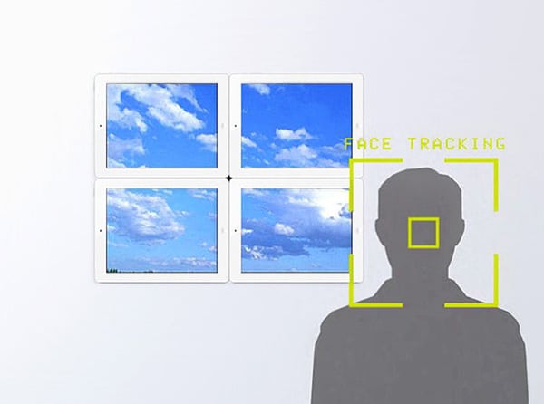 iPad 2 Window Conept Design Outside Window Though iPad 2