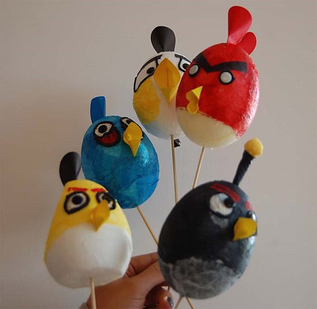 Angry Birds and Pigs Eggs