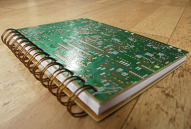 Circuit Board Spiral Notebook