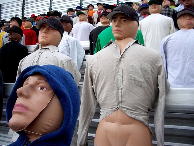 Inflatable Plastic Fake Crowd Plastic Crowds Used In Movies