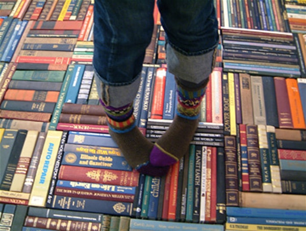 Rug Made Out Of Books Rug Made Out Of Books