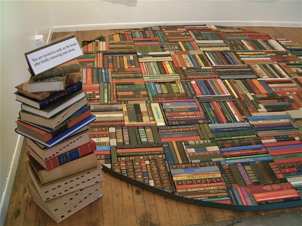 Rug Made Out Of Books Rug Made Out Of Books