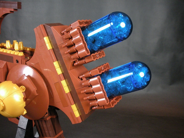Tessla Ray Gun Lego Build