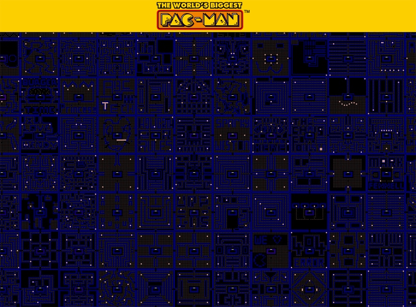 The Worlds Biggest Pac-Man Game