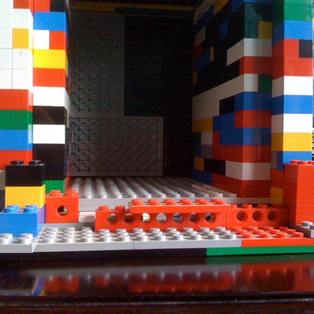 Camera Made From Lego Bricks