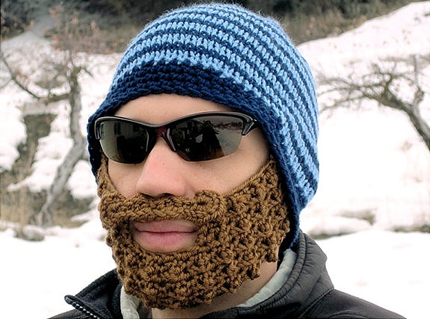 Beard Mustache Beanie Hat taraduff Etsy Store Beard Beanie