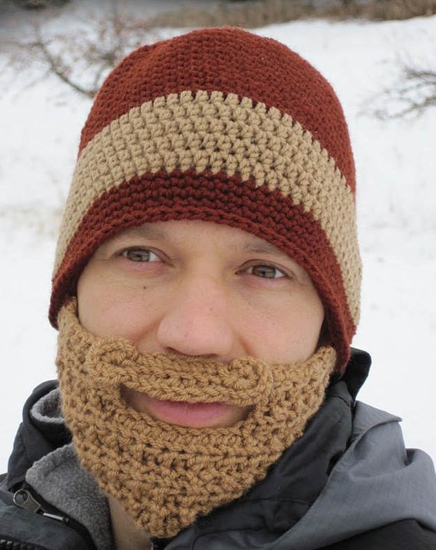 Beard Mustache Beanie Hat taraduff Etsy Store Beard Beanie
