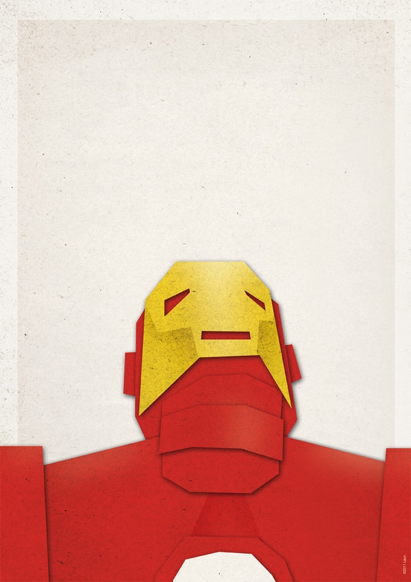 Papercraft Hero Art Work Posters Papercraft Hero Art Work Posters