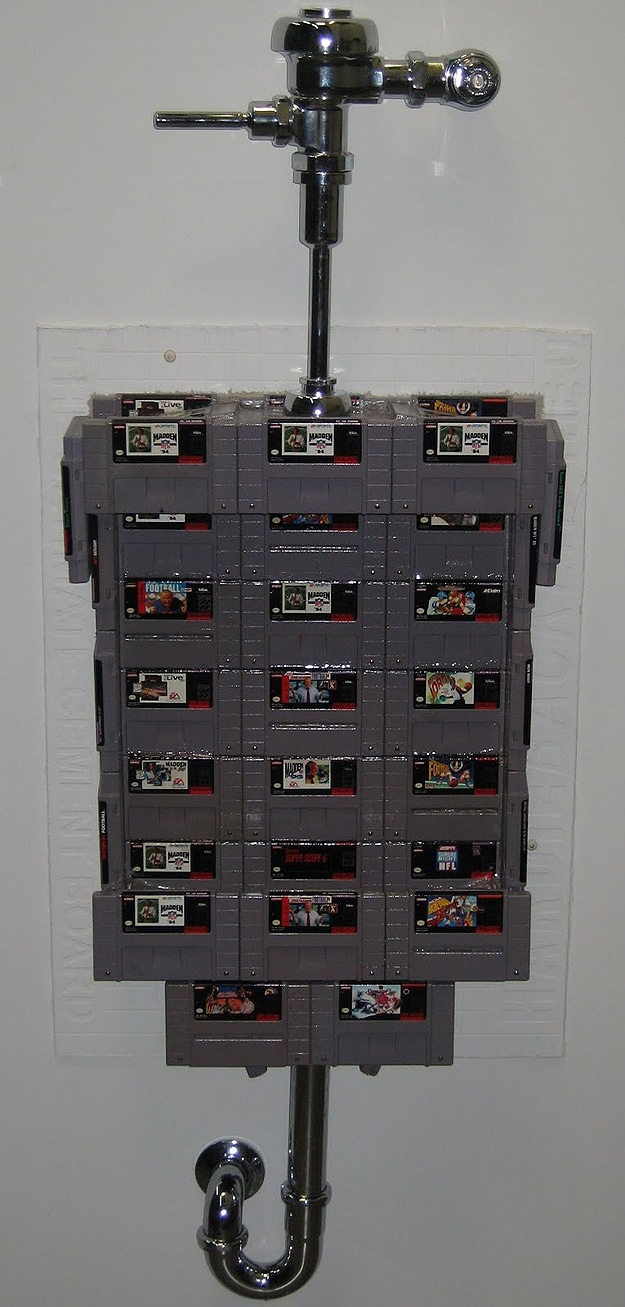 Build Game Cartridge Urinal